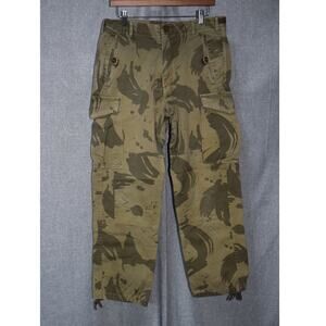 Freshjive Olive Camouflage Cargo Pants 32